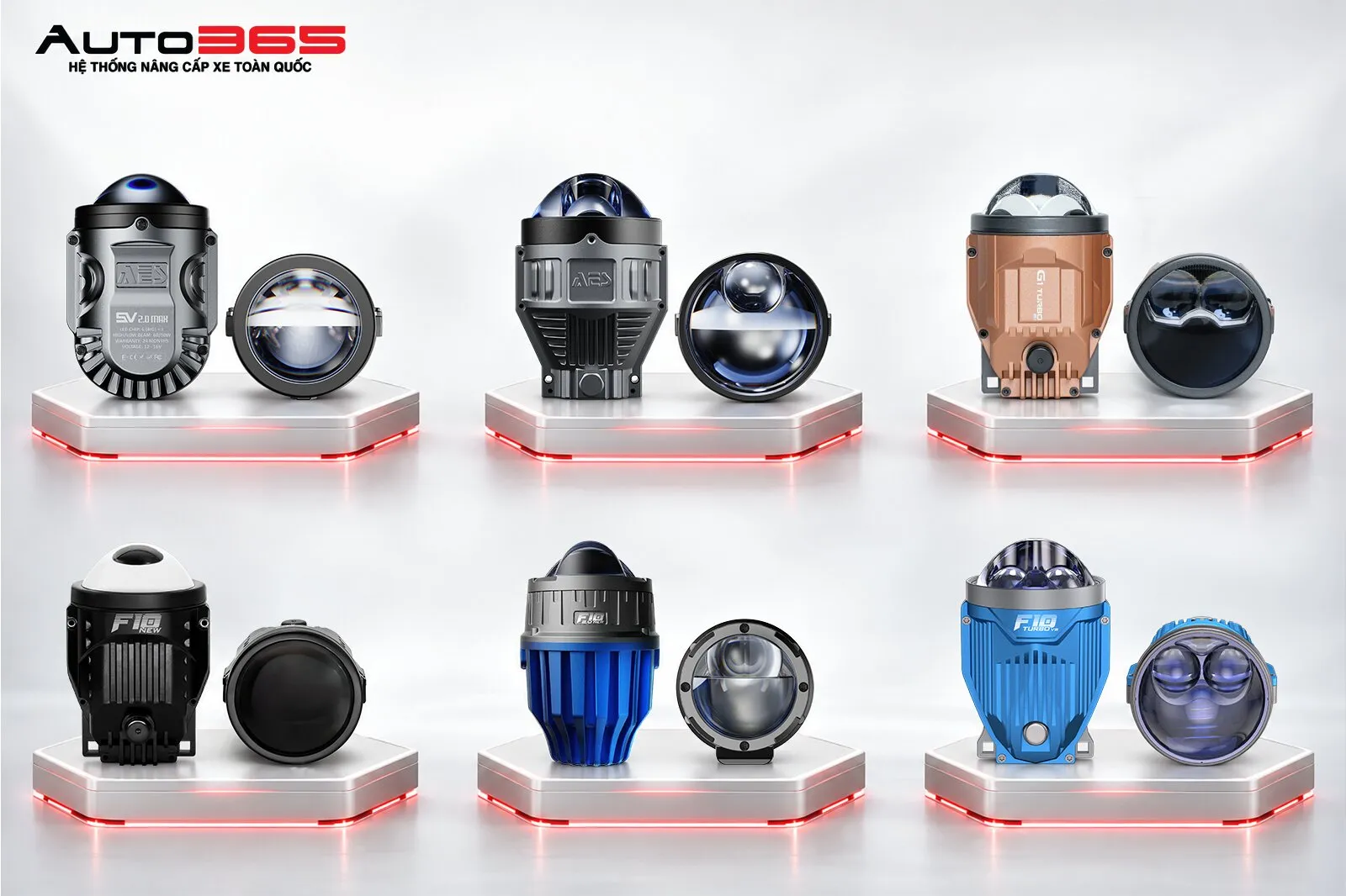Các sản phẩm bi gầm X-Light AES GTR tham khảo cho Kia Morning