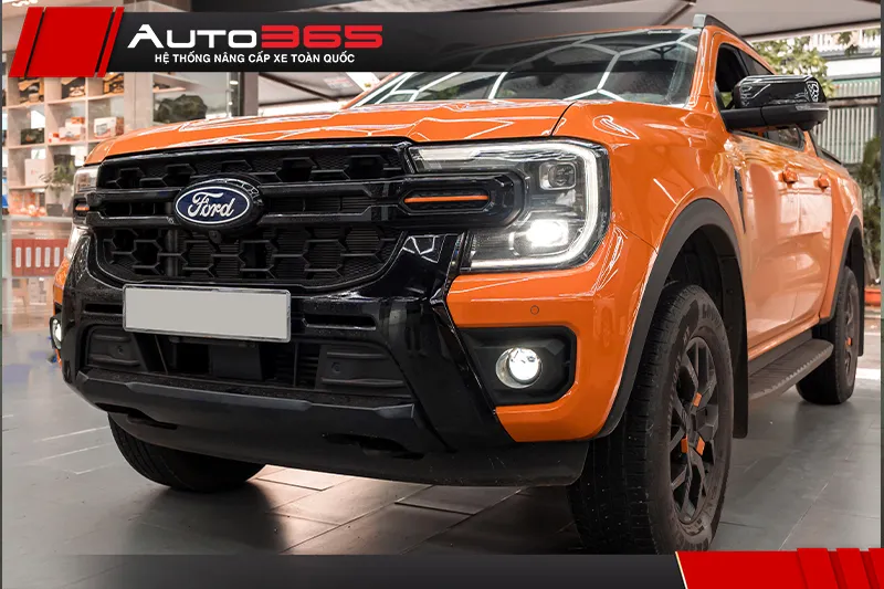 Ford Ranger Wildtrak 2026 đã thực hiện bi gầm, ảnh tham khảo từ bài xe thực tế của Auto365