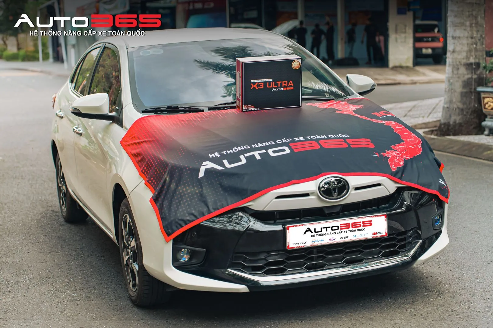 Toyota Vios trong bộ ảnh tham khảo cấu hình X-Light X3 Ultra tại Auto365.vn – Trụ Sở Chính.