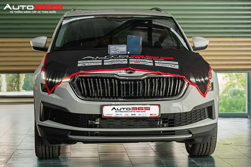 Skoda Kodiaq Style 2024 cùng hộp Vietmap SpeedMap M1 tại Auto365.vn - Trụ Sở Chính.