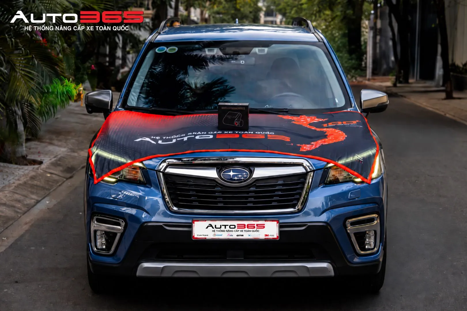 Subaru Forester 2.0 i-S EyeSight 2020 cùng camera hành trình 70mai A500S trong hình ảnh thực tế do Auto365.vn - Trụ Sở Chính cung cấp.