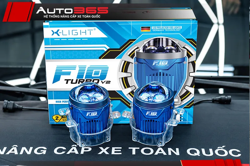 Bộ bi gầm X-Light F10 Turbo V2 và hộp sản phẩm