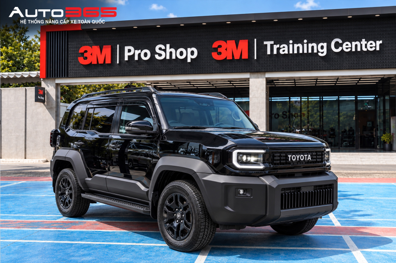 Toyota Land Cruiser Prado 2024 lựa chọn cấu hình phim 3M theo nhu cầu cách nhiệt và riêng tư