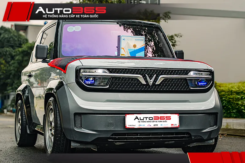 VinFast VF3 2025 Plus tại Auto365.vn - Trụ Sở Chính trước hạng mục nâng cấp đèn chính