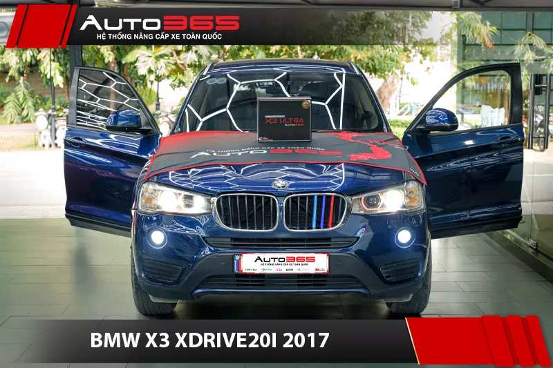 BMW X3 xDrive20i 2017 lắp bi gầm X-Light X3 Ultra 5500K tại Auto365