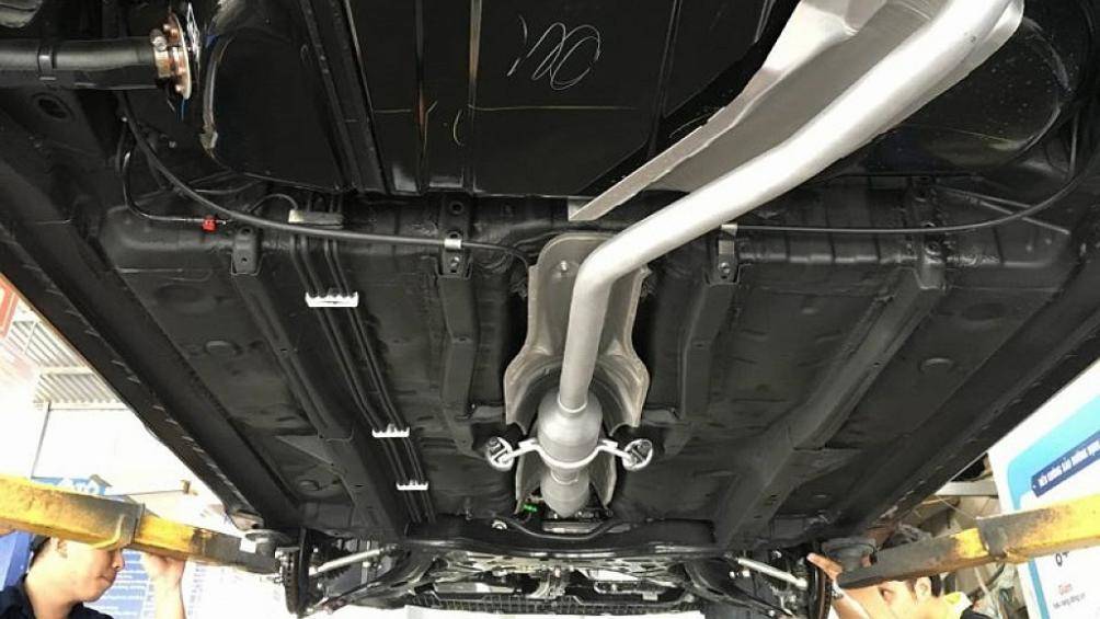 Hình ảnh xe đã phủ gầm Wurth tại Auto365