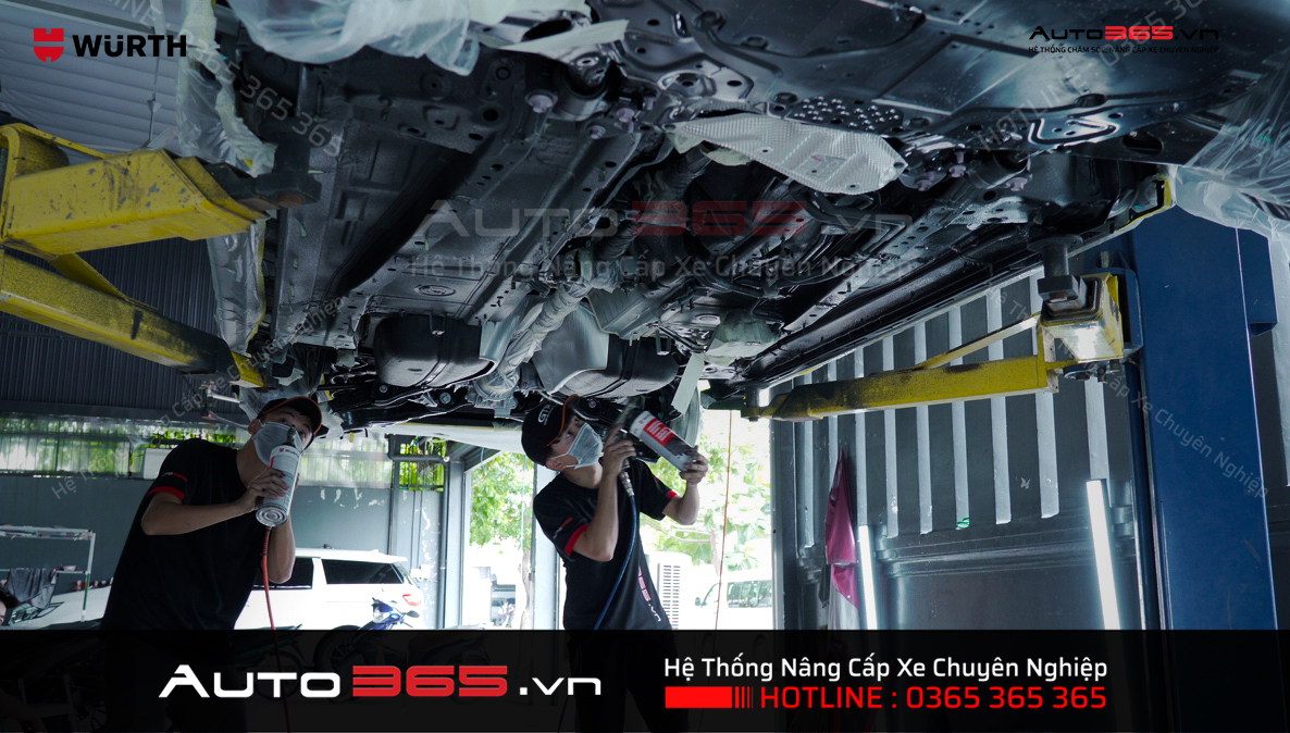 Tất tần tật về dịch vụ phủ gầm xe hơi