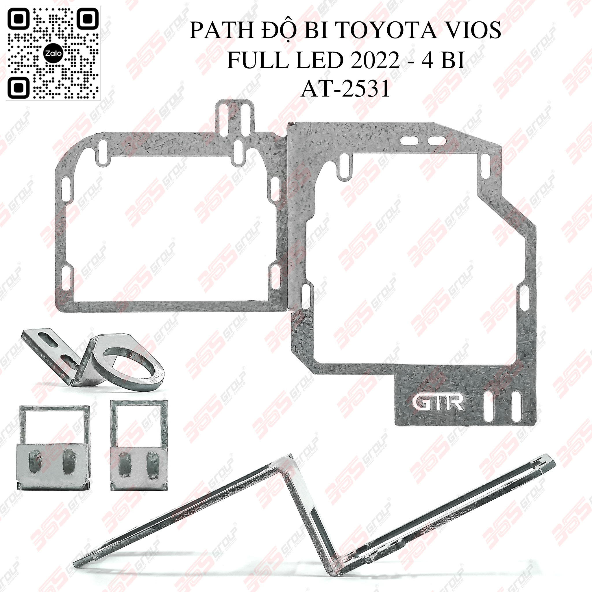 Path độ Bi Toyota Vios Full Led 2022 4 Bi AT 2531