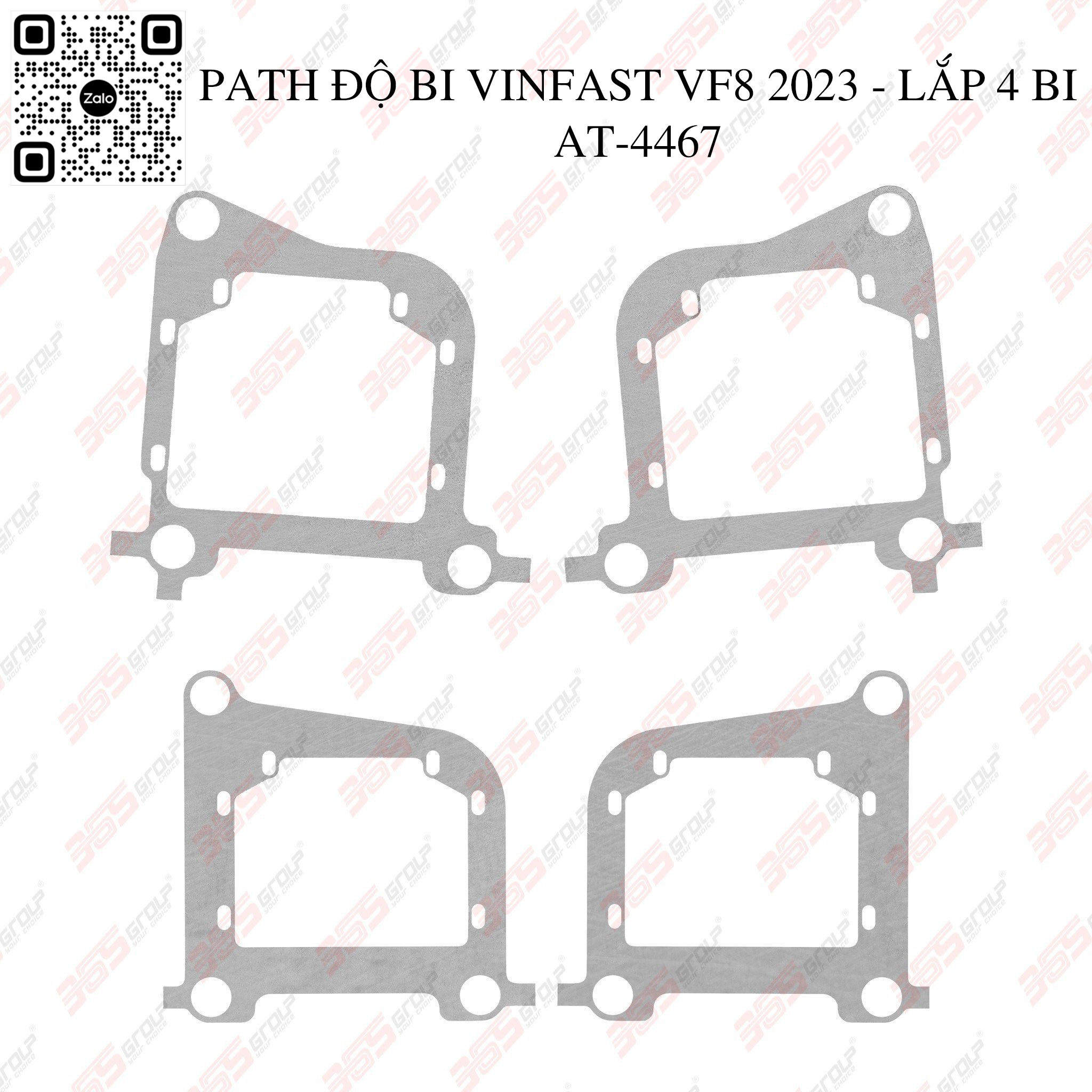 Path Độ Bi Vinfast VF8 2023 Lắp 4 Bi AT 4467