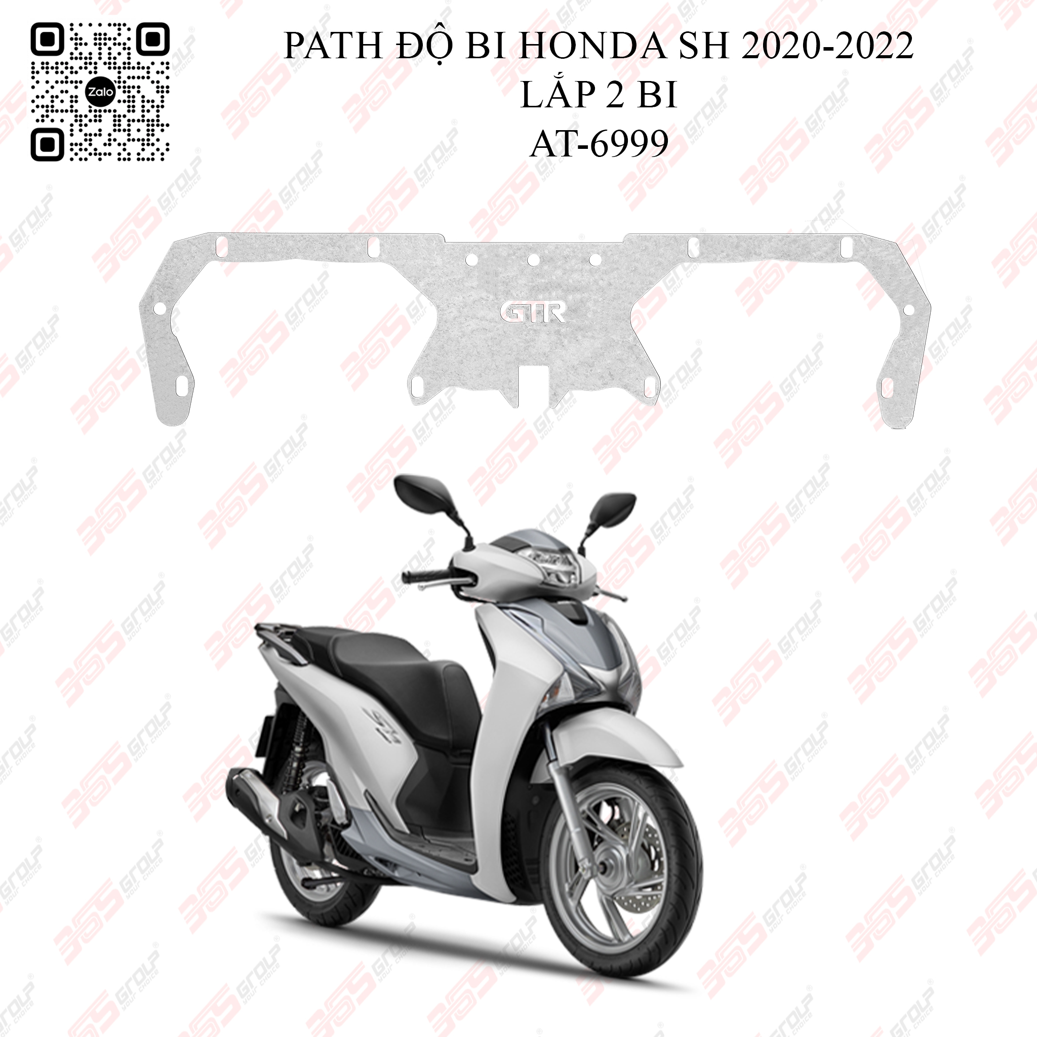 PAT ĐỘ BI HONDA SH 2020 2022 2 BI – AT 6999