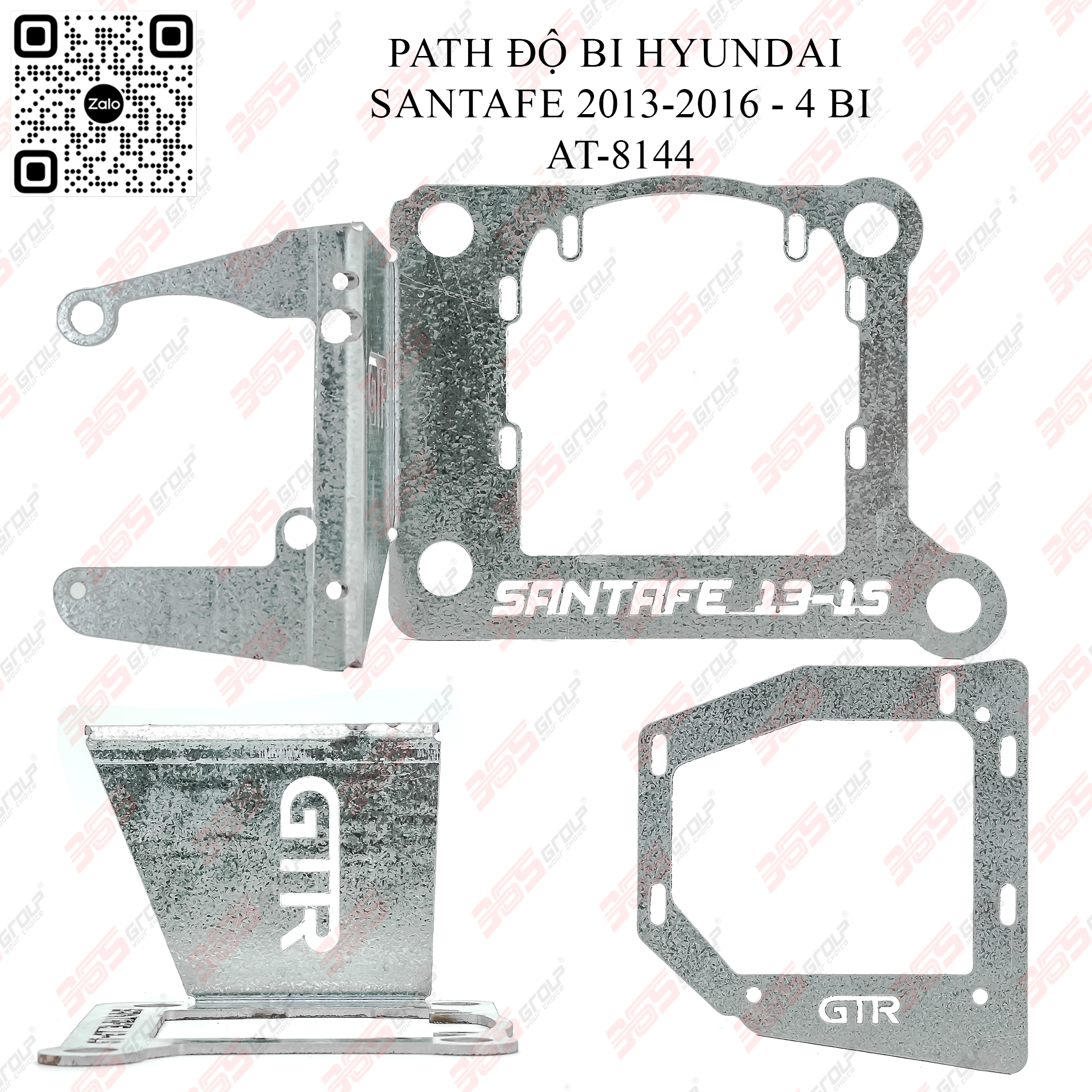 Pat độ Bi Hyundai Santafe 2013 2016 4 Bi AT 8144