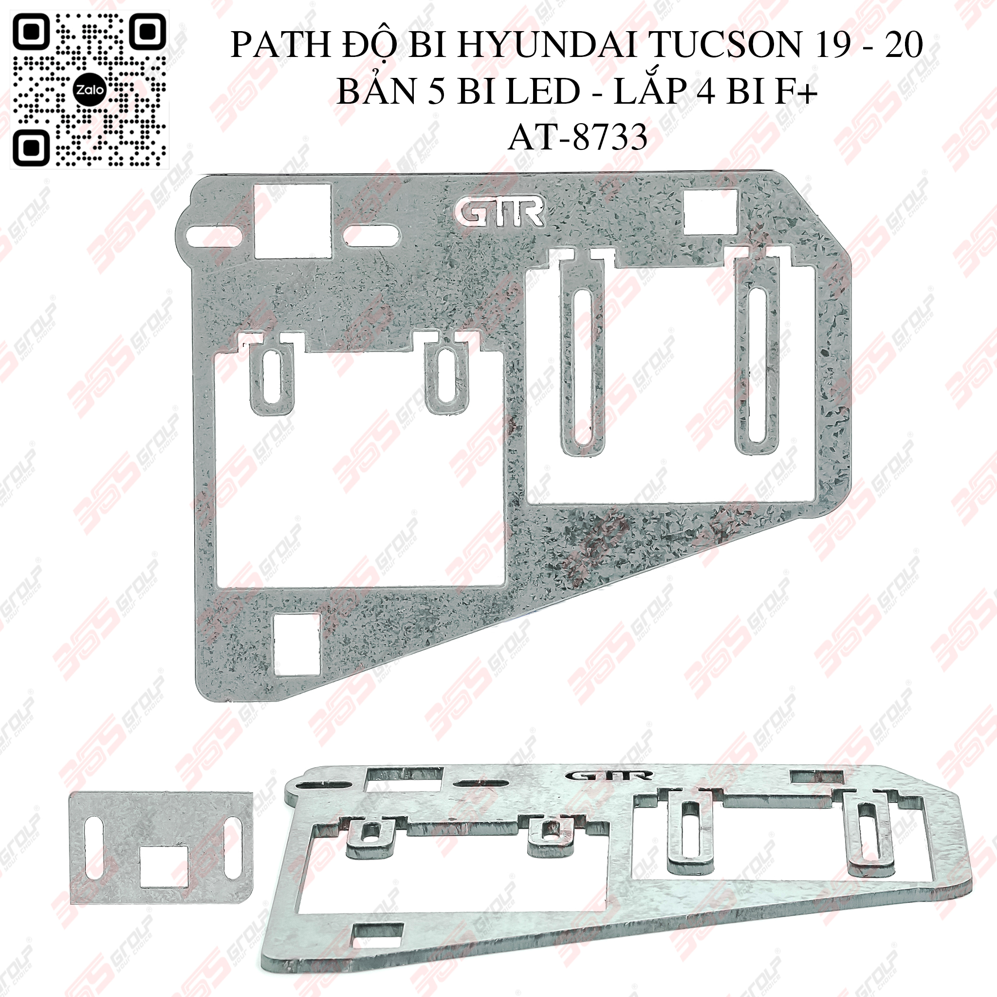 Path độ Bi Hyundai Tucson 19 20 Bản 5 Bi Led Lắp 4 Bi F+ AT 8733