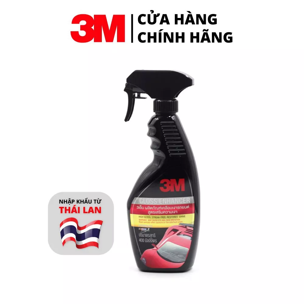 Chai xịt tăng độ bóng sơn 3M 39034 LT 400ml - Thái Lan - Hình 2