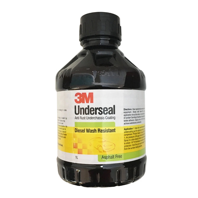 Dung dịch phủ gầm xe hơi chống ồn 3M Underseal chai 1 lít