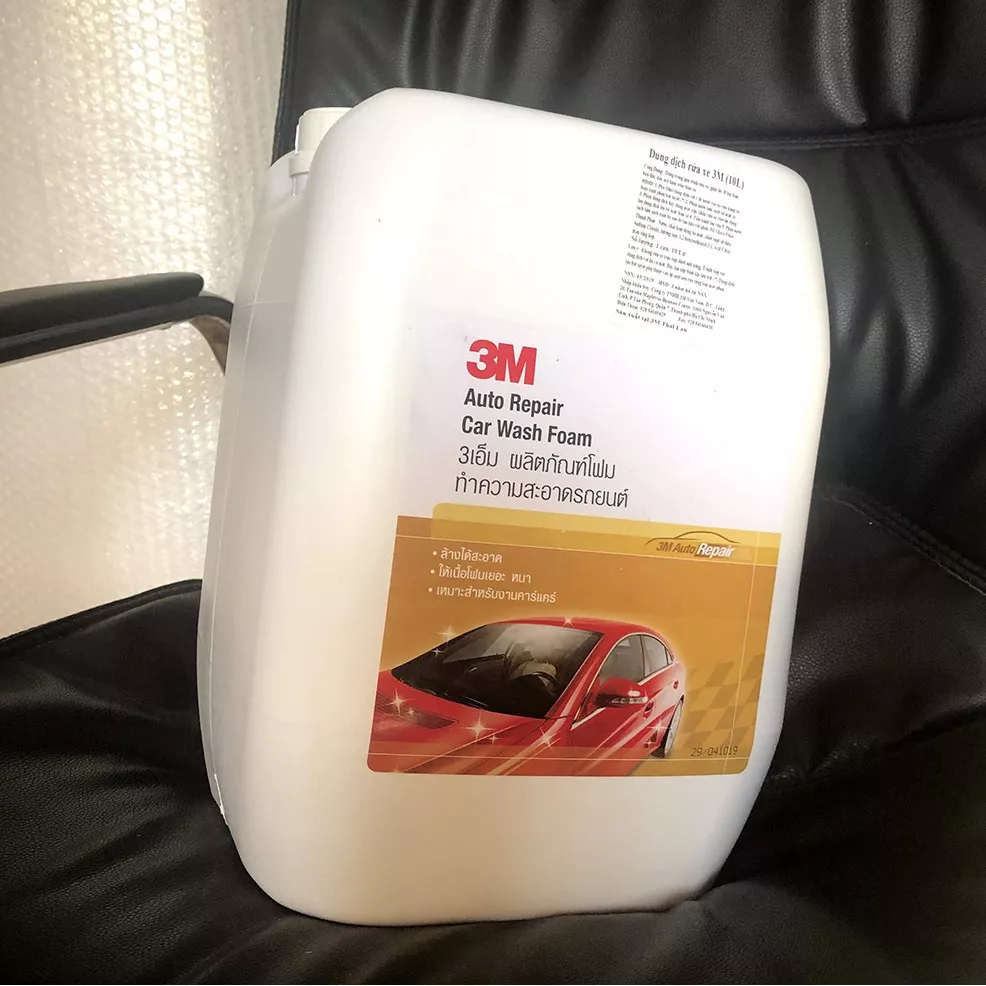 Dung dịch rửa xe bọt tuyết 3m can 10lít - Hình 3