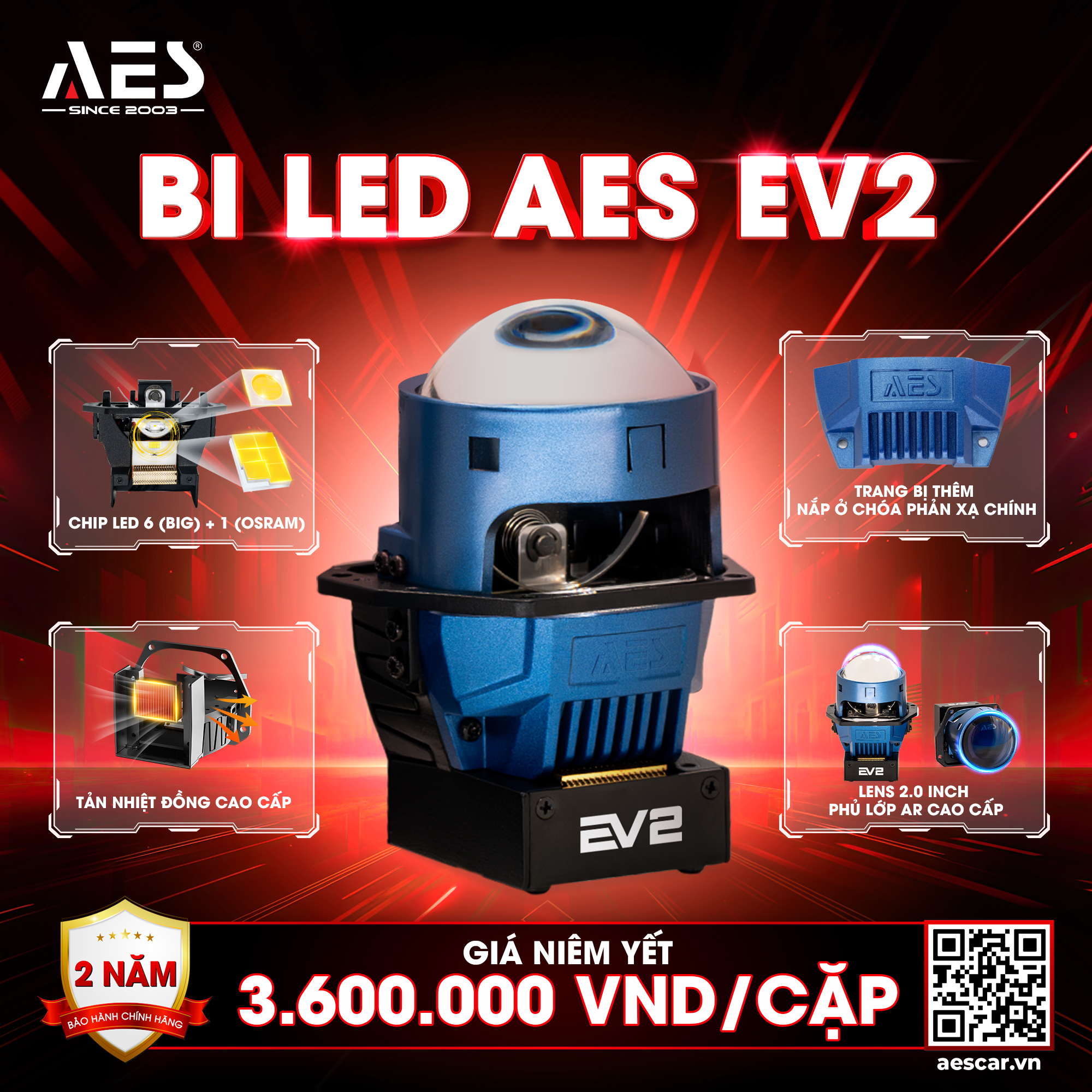 BI LED AES EV2 BI LED AES EV2