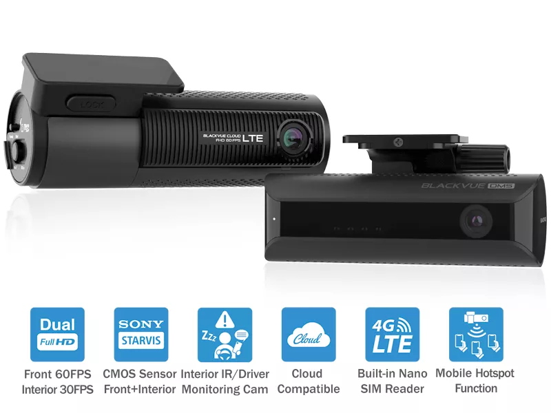 Camera Hành Trình Ô tô Cao Cấp Blackvue DR750X -2CH DMS LTE Plus - Hình 1