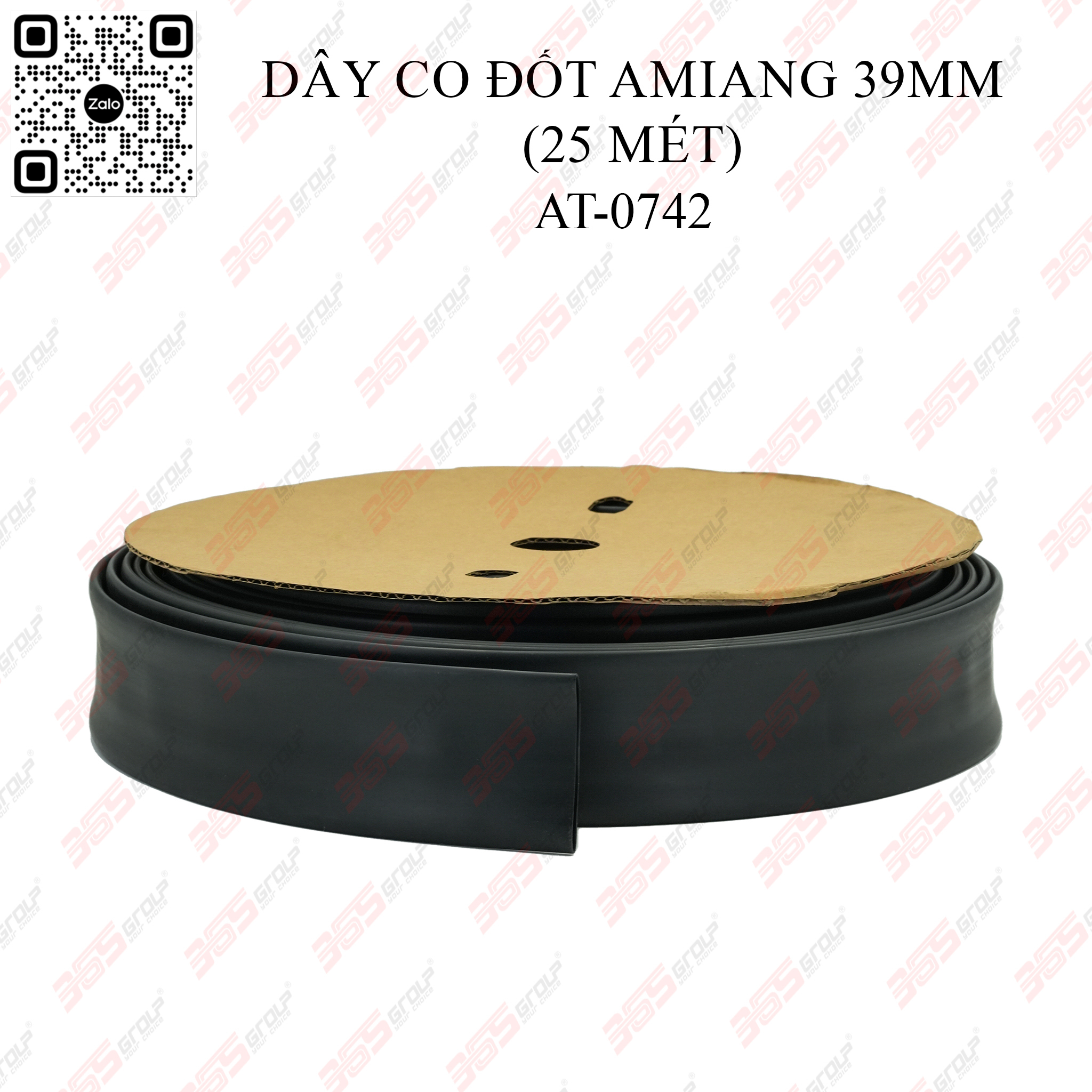 Dây Co Đốt Amiang 39mm, 1 Cuộn = 25 Mét Dài AT 0742