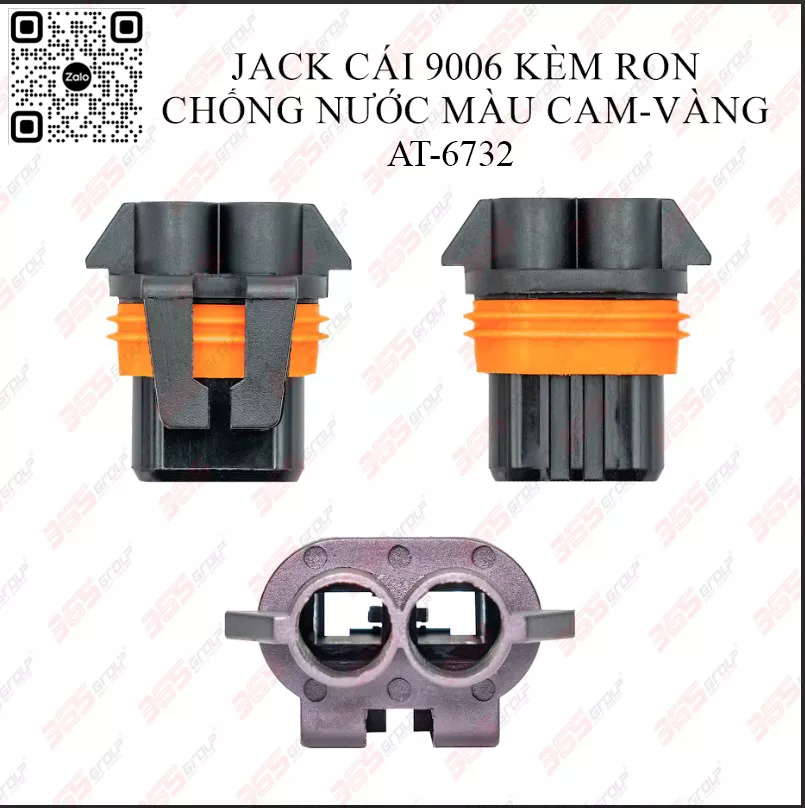 JACK CÁI 9006 KÈM RON CHỐNG NƯỚC MÀU CAM/VÀNG - AT-6732 - Hình 1