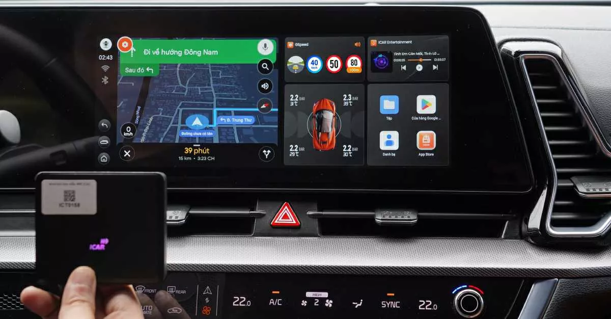Android Auto Box ICAR Elliview D5 Premium - Hình 2