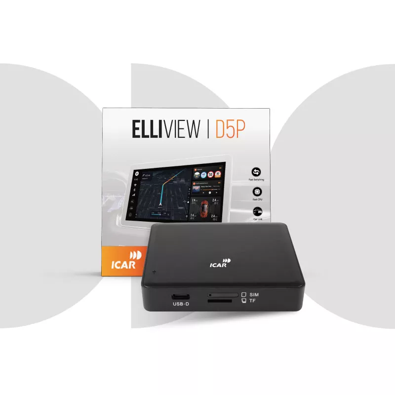 Android Auto Box ICAR Elliview D5 Premium - Hình 1