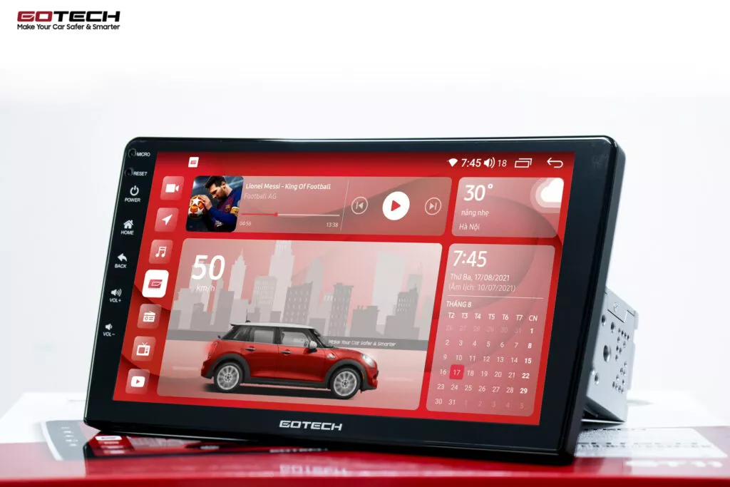 MÀN HÌNH ANDROID Ô TÔ GOTECH GT11 - Hình 1