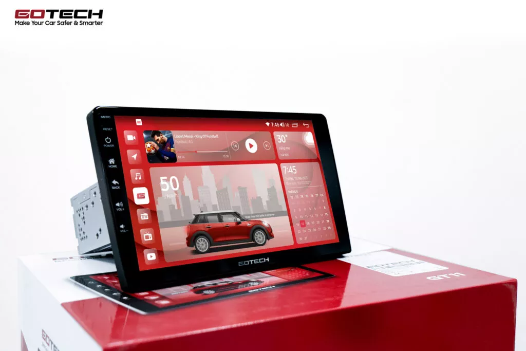 MÀN HÌNH ANDROID Ô TÔ GOTECH GT11 - Hình 2