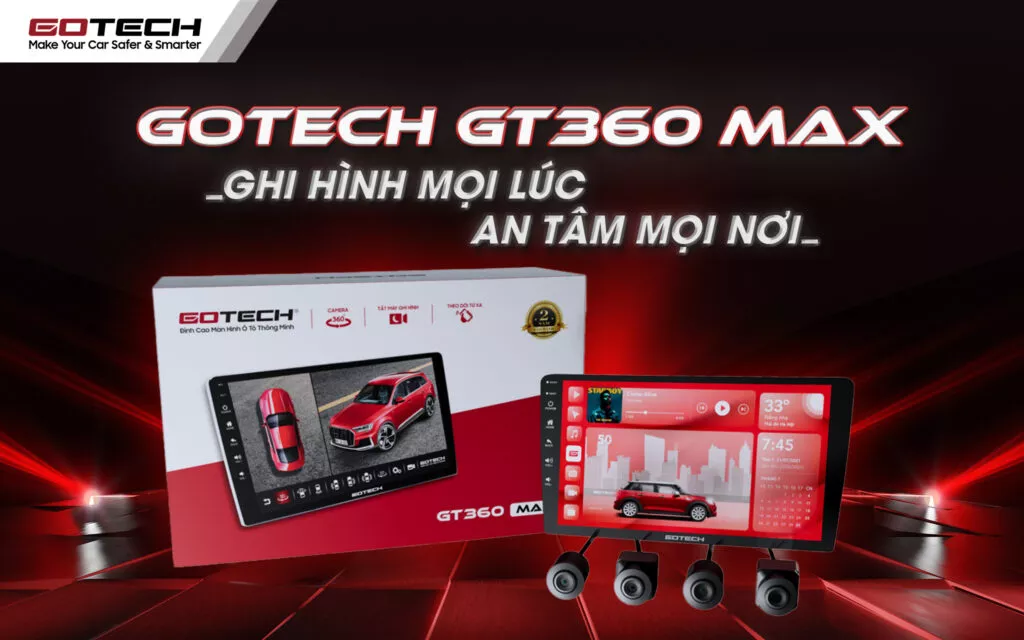 MÀN HÌNH ANDROID Ô TÔ GOTECH GT360 MAX - Hình 2