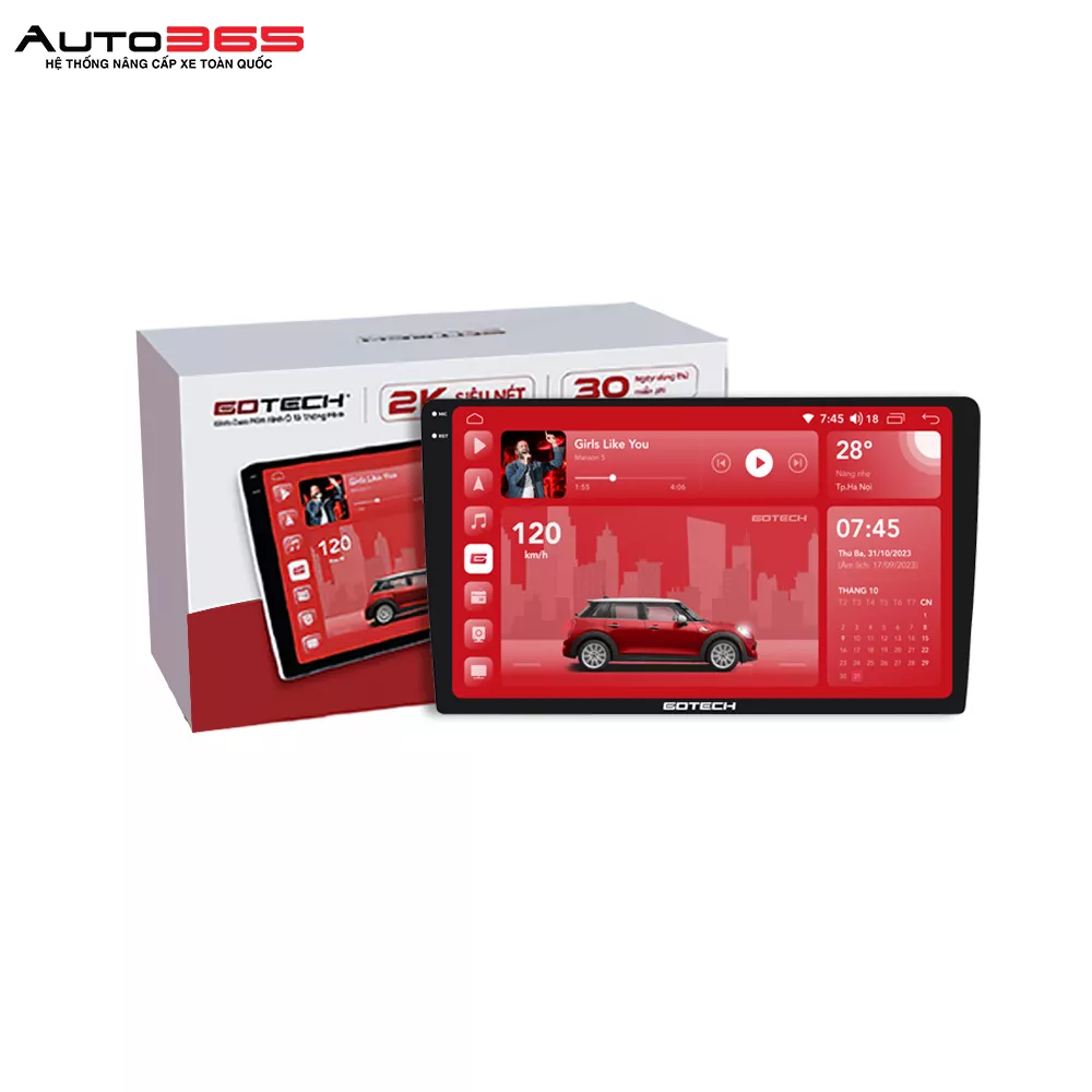 MÀN HÌNH Ô TÔ THÔNG MINH GOTECH GT2K - Hình 6