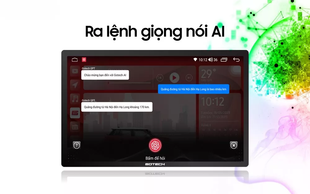 MÀN HÌNH Ô TÔ THÔNG MINH GOTECH GTS4 - Hình 3