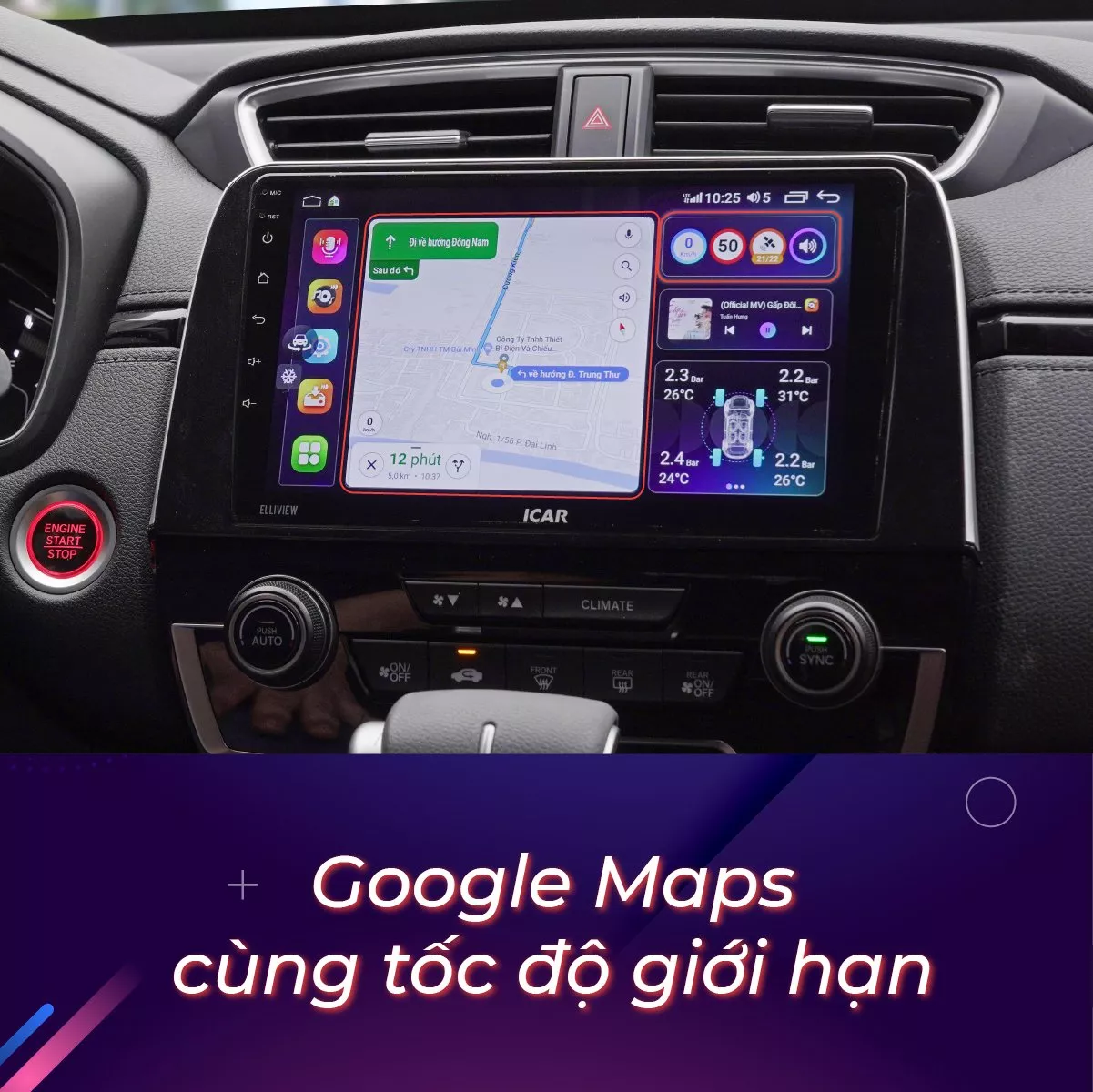 Màn hình Android liền cam 360 Elliview S5 Premium - Hình 3