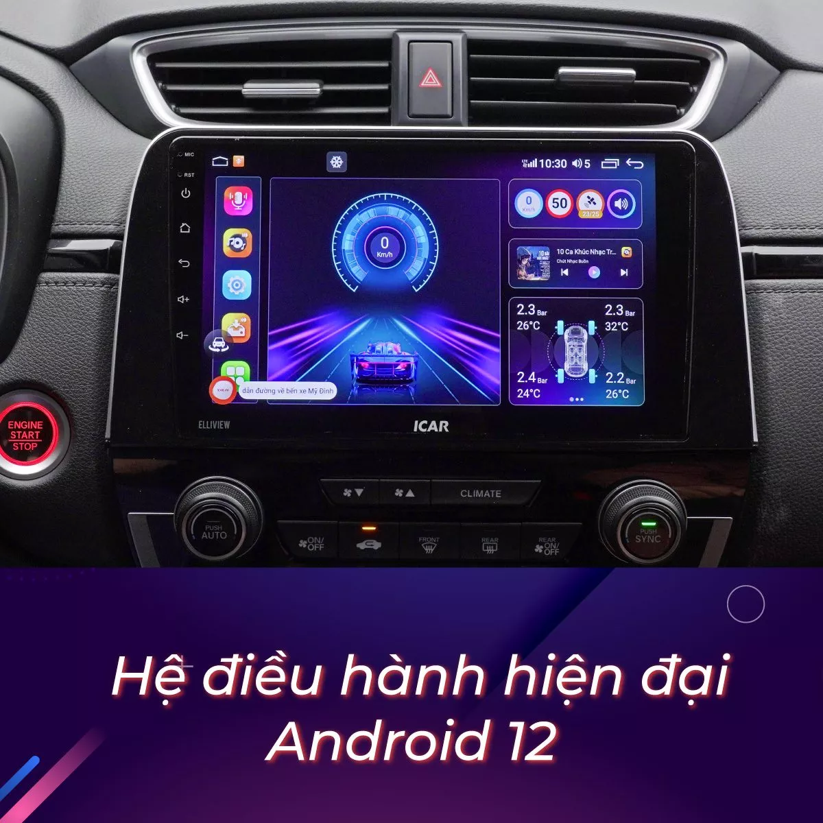 Màn hình Android liền cam 360 Elliview S5 Premium - Hình 4