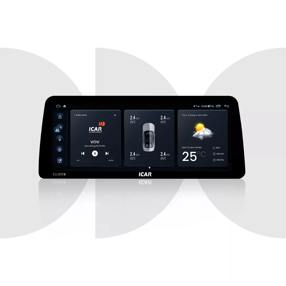 Màn hình android ICAR Elliview Q4 - Hình 1