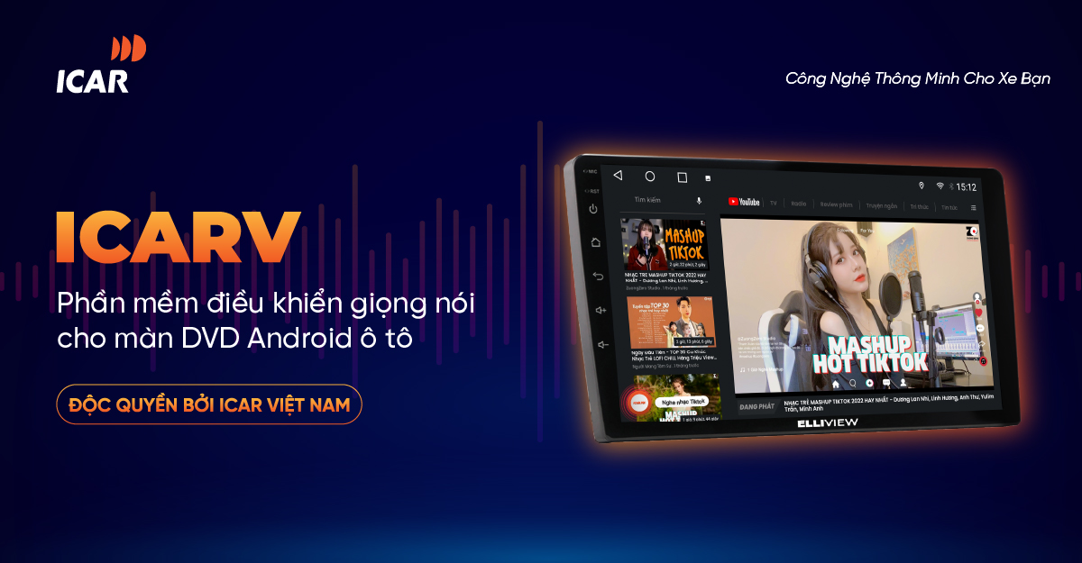 Màn hình android ICAR Elliview U4 Premium 2024