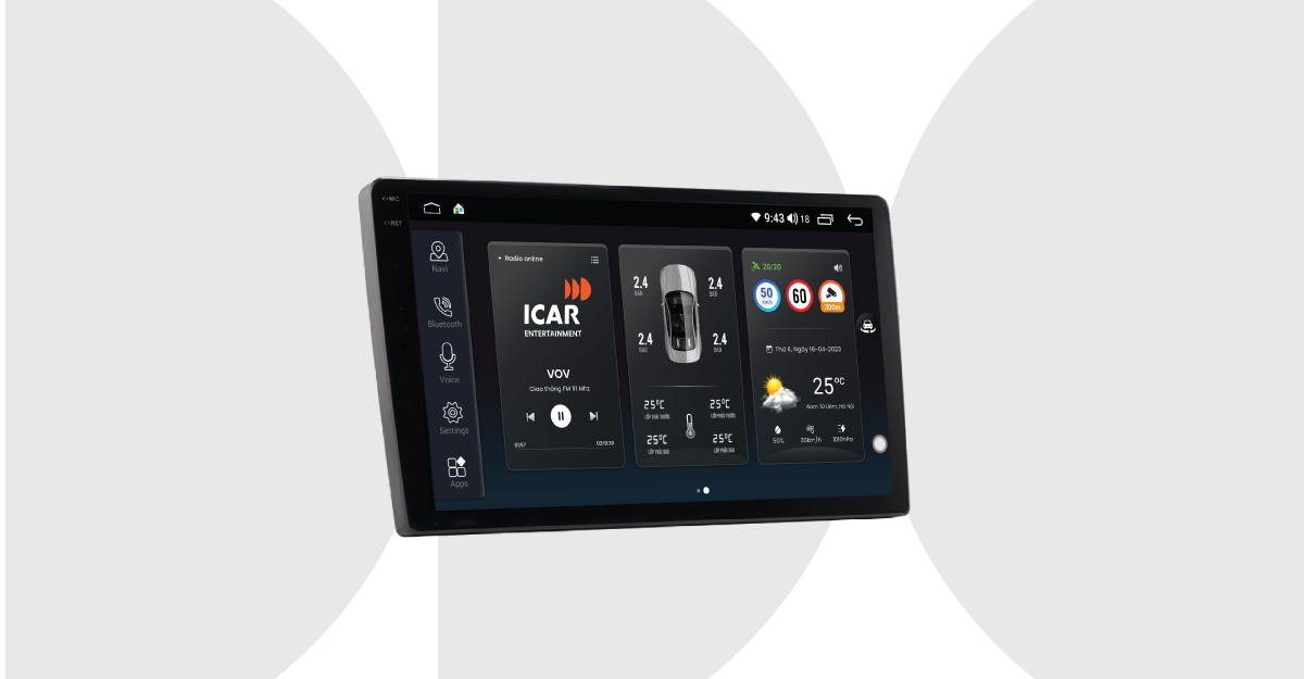 MÀN HÌNH ANDROID ICAR ELLIVIEW NEO