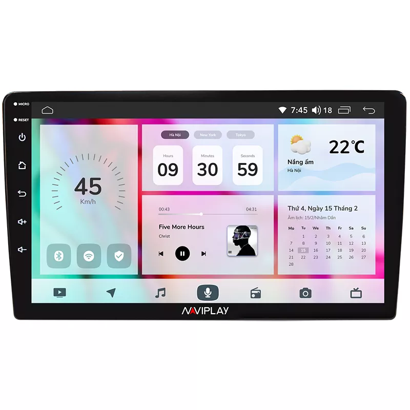 MÀN HÌNH ANDROID Ô TÔ NAVIPLAY N800 - Hình 2