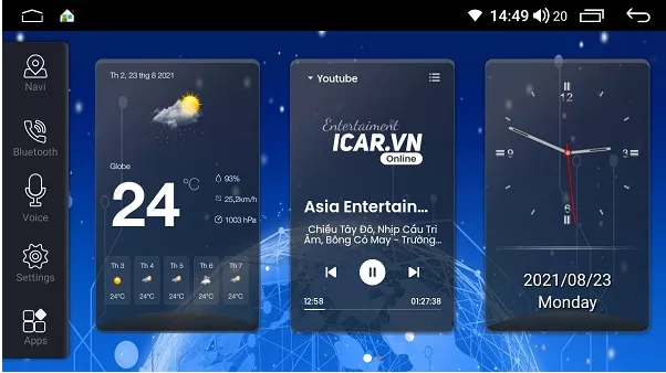 MÀN HÌNH ANDROID Ô TÔ ELLIVIEW S4 DELUXE - Hình 4