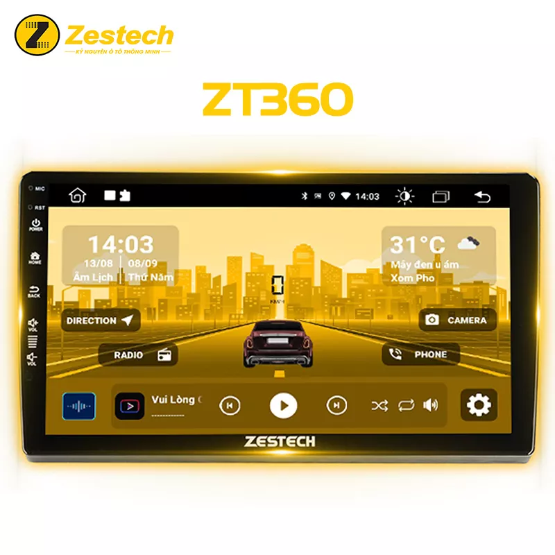 MÀN HÌNH ANDROID Ô TÔ ZESTECH ZT360 - Hình 1