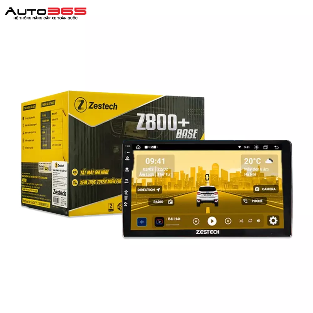 MÀN HÌNH Ô TÔ ANDROID ZESTECH Z800+ BASE - Hình 6