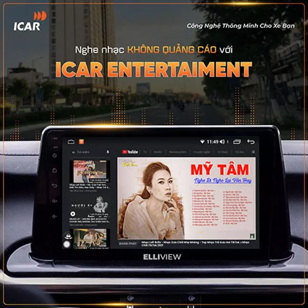 MÀN HÌNH ANDROID Ô TÔ ELLIVIEW U4 DELUXE - Hình 4