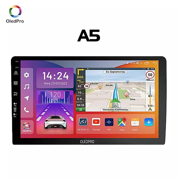 MÀN HÌNH ANDROID Ô TÔ OLEDPRO A5 - Hình 1