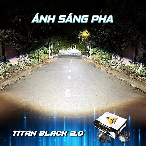 BI LED TITAN BLACK 2.0 - Hình 3