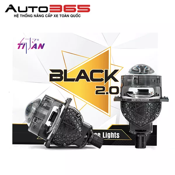 BI LED TITAN BLACK 2.0 - Hình 1