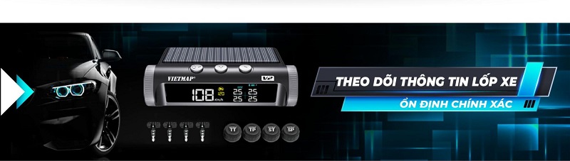 Theo dõi thông tin lốp xe ổn định và chính xác