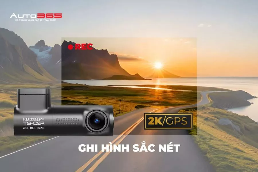 Camera hành trình Vietmap TS-C9P - Hình 1