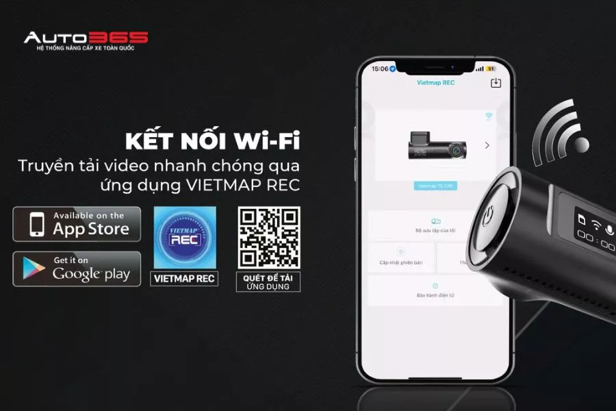 Camera hành trình Vietmap TS-C9P - Hình 4