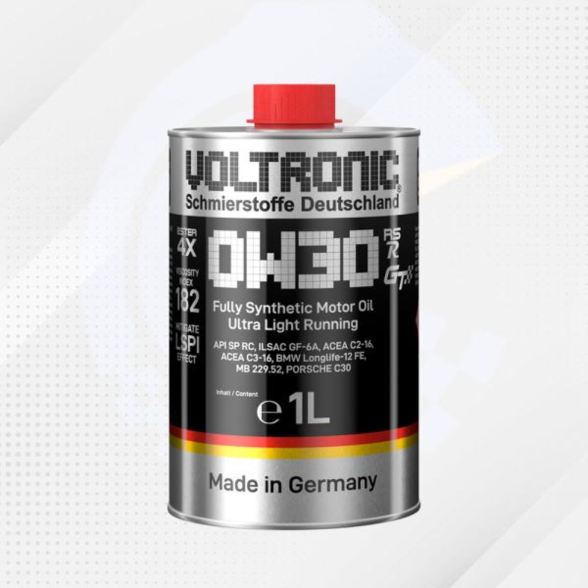 Nhớt Tổng Hợp Voltronic 0W30 Rs-R Fully Synthetic Motor Oil 1L