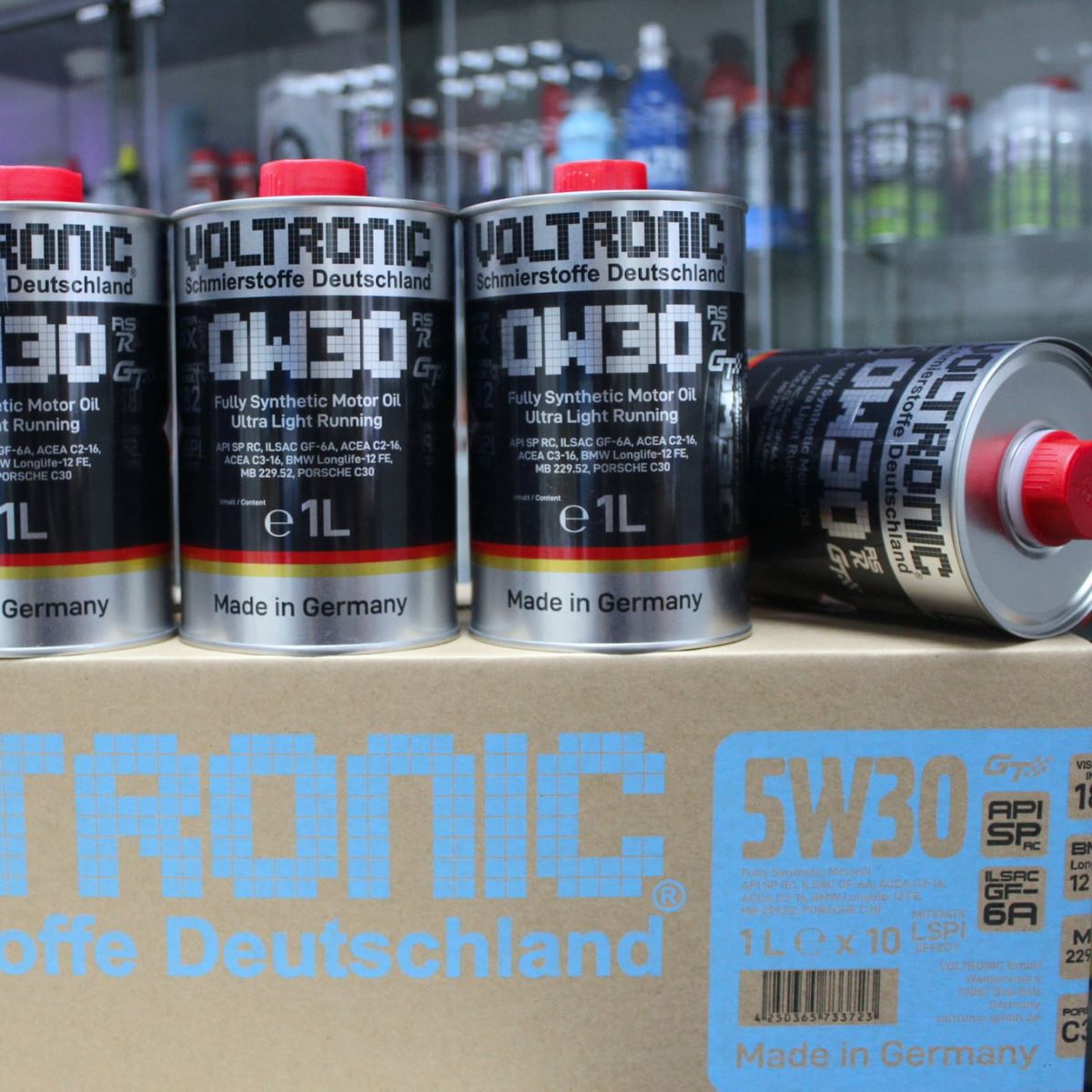 Nhớt Tổng Hợp Voltronic 0W30 Rs-R Fully Synthetic Motor Oil 1L