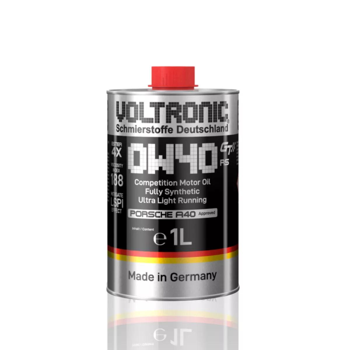 Nhớt Ô Tô Voltronic 0W40 RS Porsche A40 1L - Hình 1