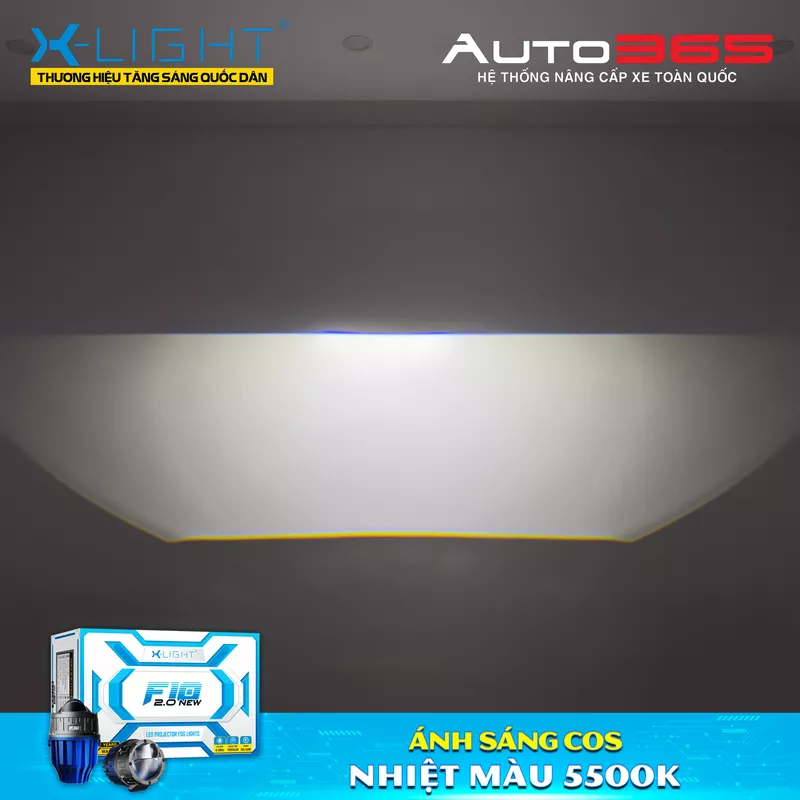 Bi gầm X-Light F10 2.0 New - Hình 9